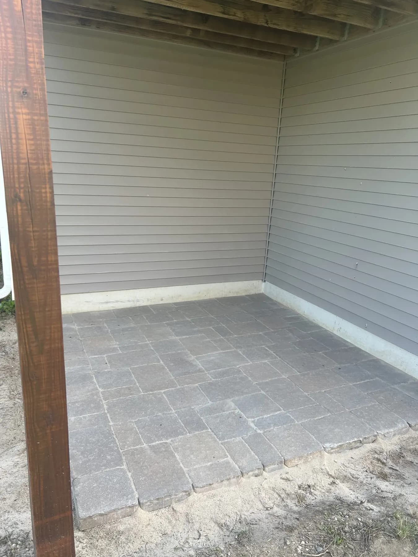 Paver patio and walkway installation, Lakeville MN